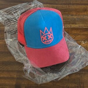 Blue and Pink Trucker Hat